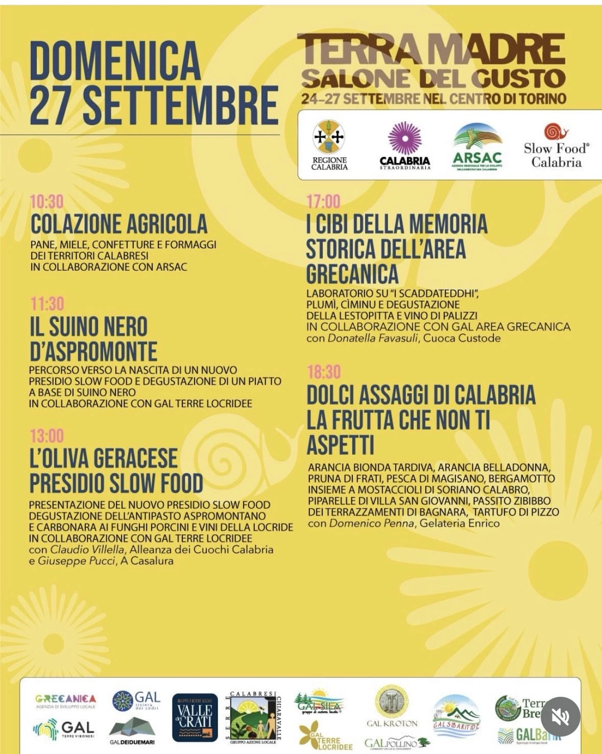 Il GAL Terre Locridee a Terra Madre Salone del Gusto 2026