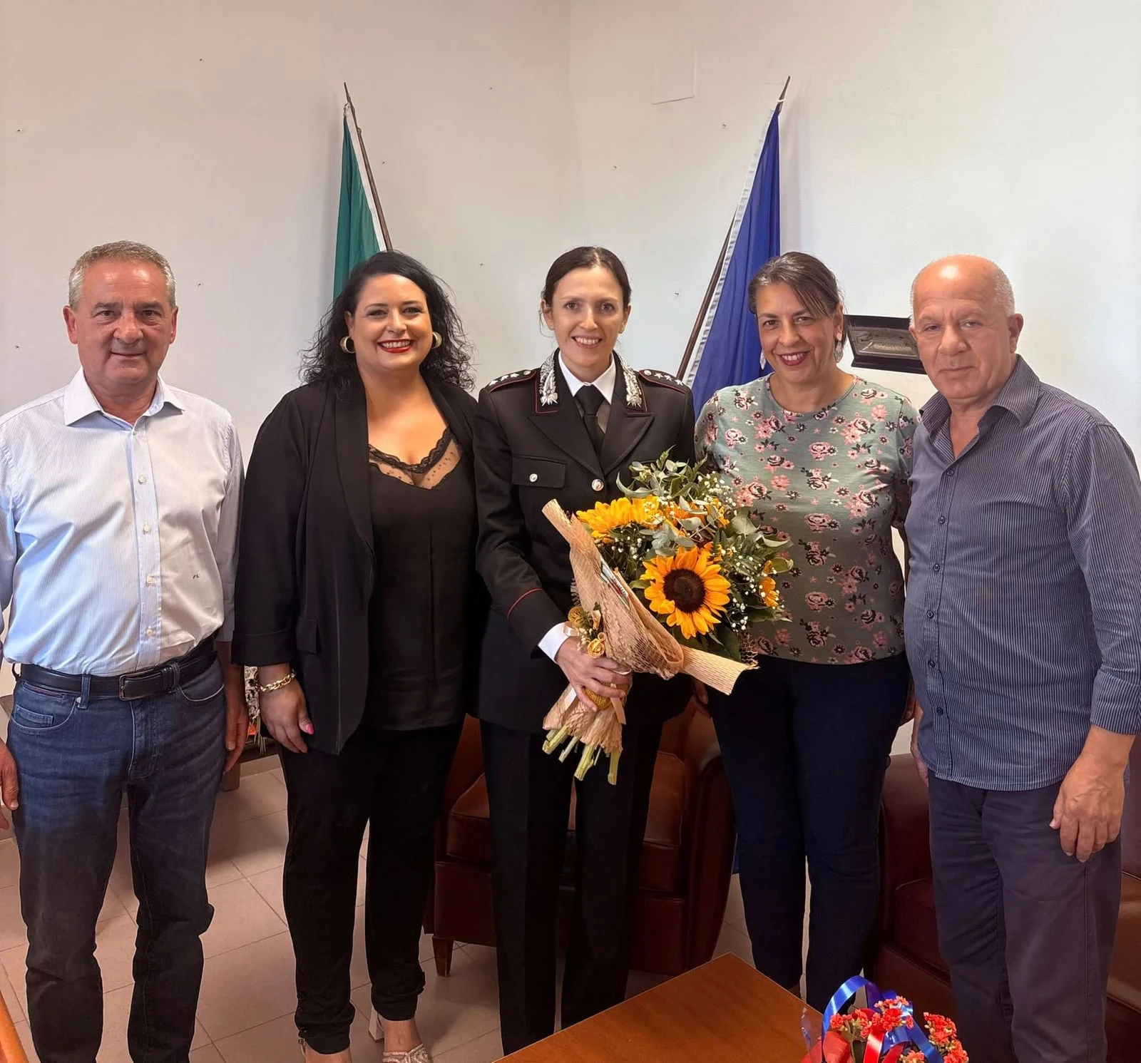 Girifalco, il gruppo “Visione Girifalco” incontra il nuovo Comandante dei Carabinieri Jessica Barattin