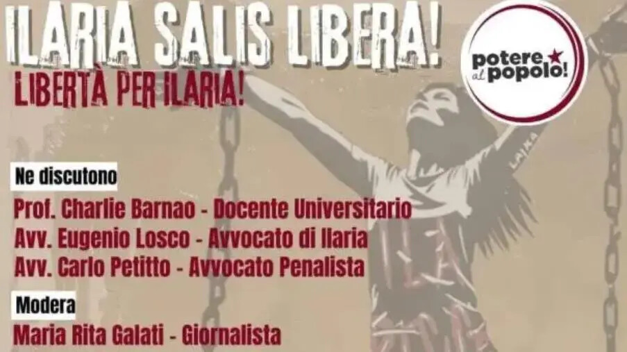 Catanzaro, la Biblioteca ospita l'incontro "Ilaria Salis libera-Libertà per Ilaria" images Catanzaro, la Biblioteca ospita l'incontro "Ilaria Salis libera-Libertà per Ilaria"