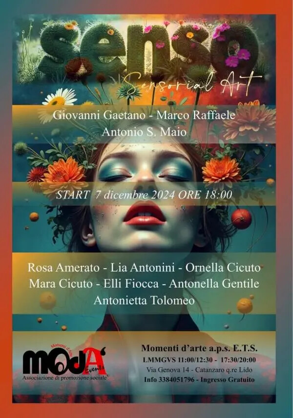 images A Catanzaro la mostra d'arte sensoriale "SEnSO": opere scultoree, fotografiche e pittoriche 