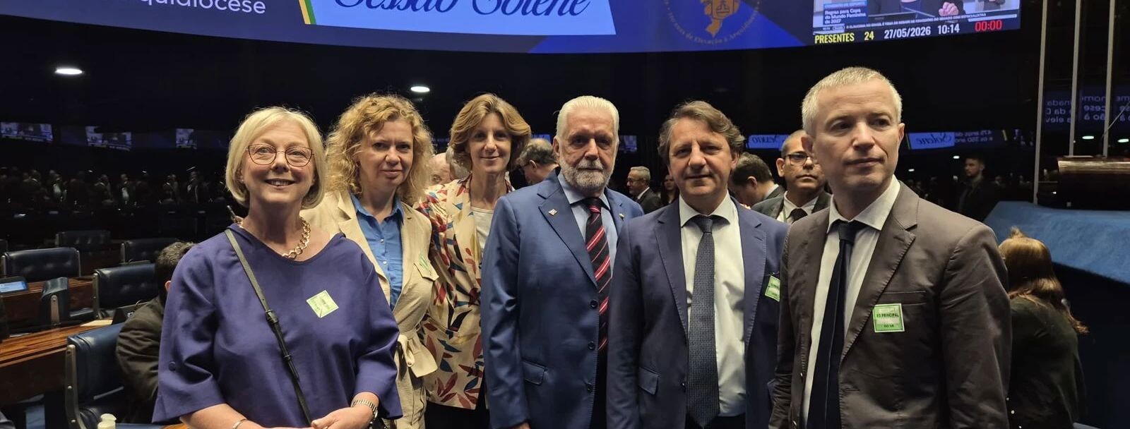 images Tridico in Brasile: “Dal Sud Italia al G20, opportunità di sviluppo anche in Calabria ”