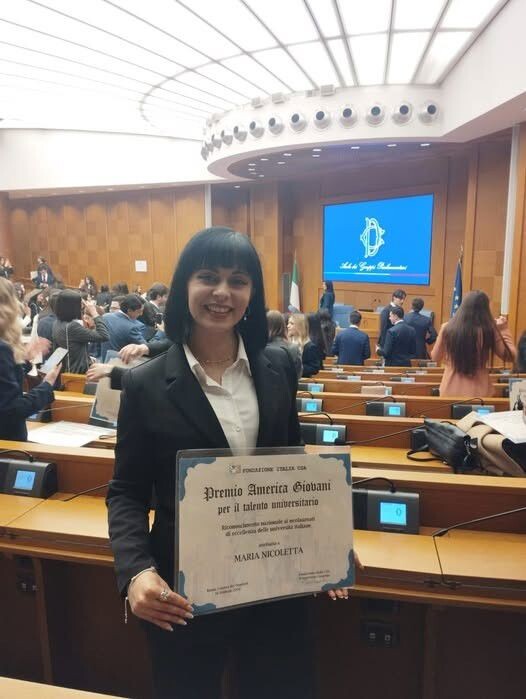 Taverna, Maria Nicoletta premiata a Roma images Taverna, Maria Nicoletta premiata a Roma