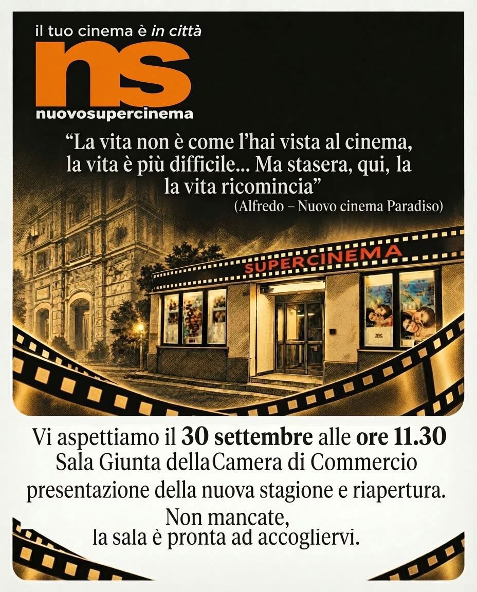 images Catanzaro, il Supercinema riaccende le luci: la sala principale sarà intitolata ad Alessandro Lanzo