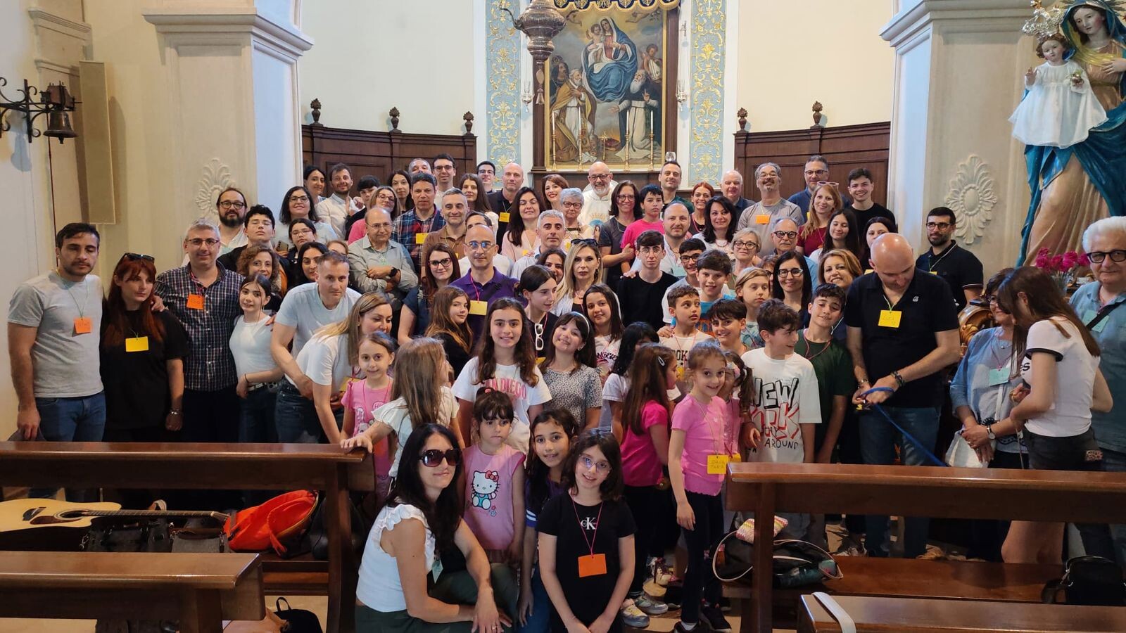 images La Parrocchia San Pio X di Catanzaro in visita al Santuario della Madonna di Dipodi 