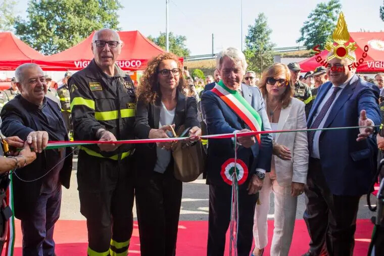 images Vigili del Fuoco, inaugurata la nuova sede del Distaccamento di Rende