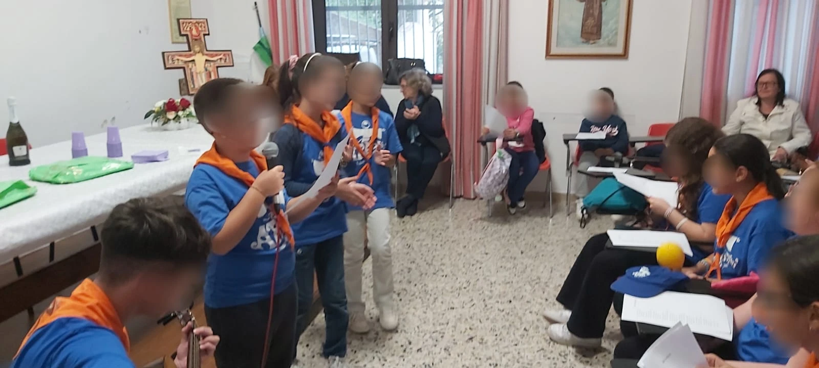 Lamezia, gli Araldini accolgono il sindaco e gli assessori alla Cultura e allo Sport