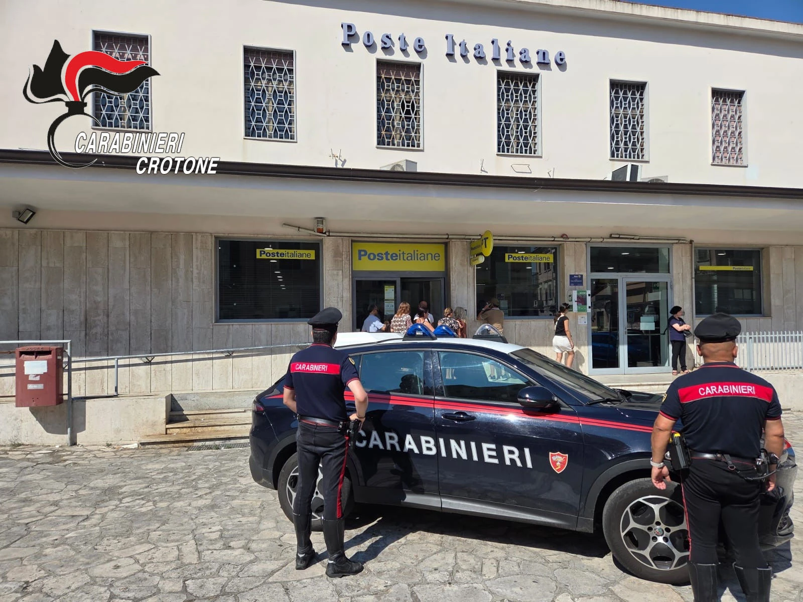 Crotone, più controlli davanti agli uffici postali per tutelare gli anziani