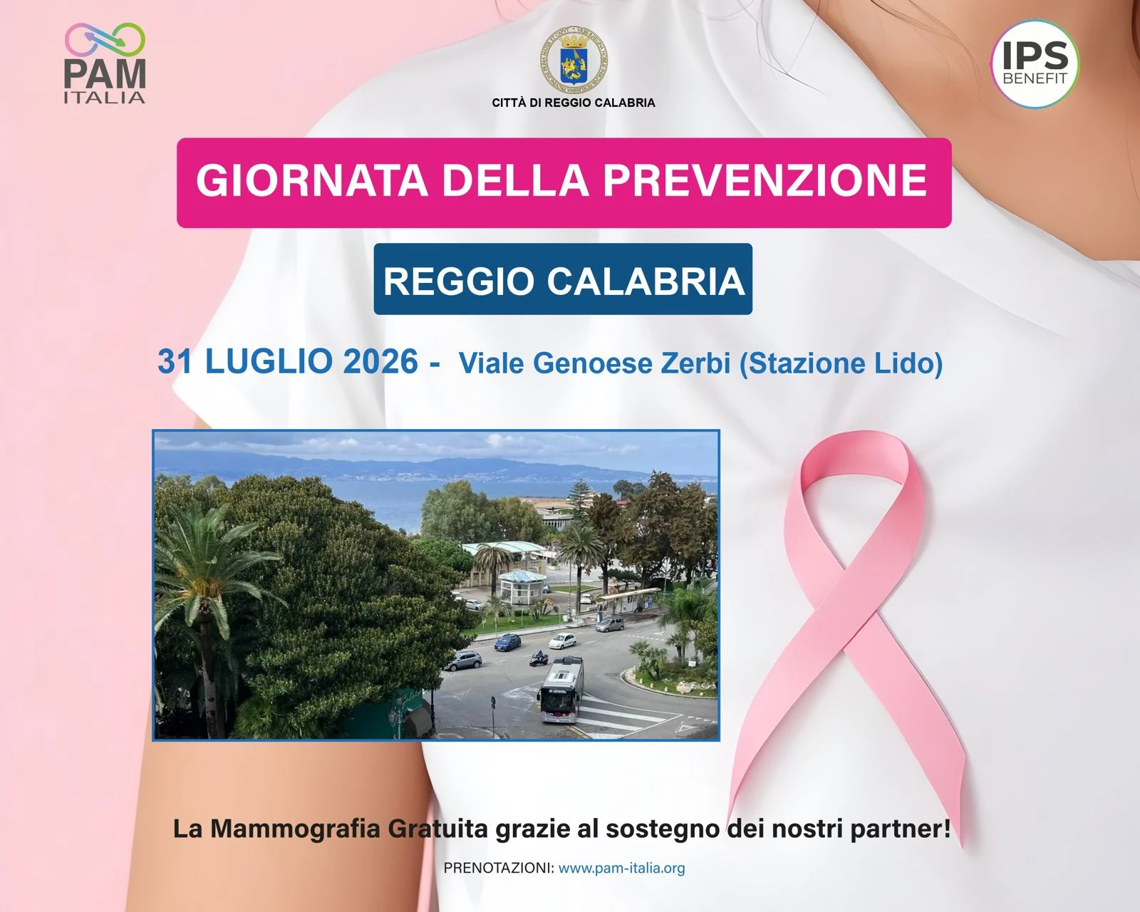 Reggio, torna il Pink Day di Pam Italia: il 31 luglio mammografie gratuite per le donne