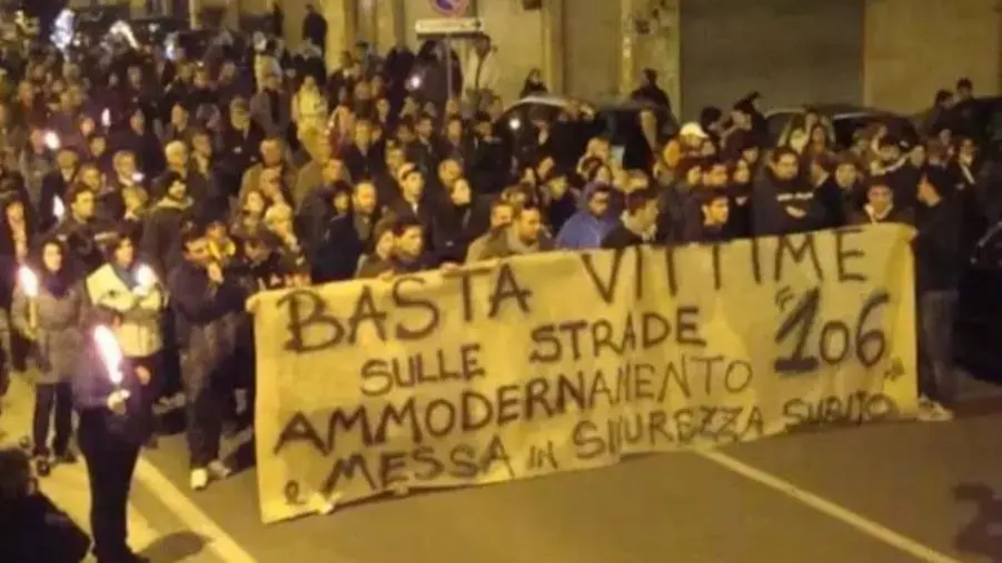 images A Cropani domani 6 settembre una fiaccolata per tutte le vittime della Ss 106