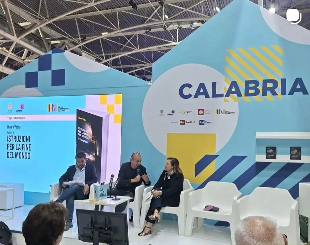 Successo al Salone del Libro di Torino per lo scrittore lametino Mauro Vasta