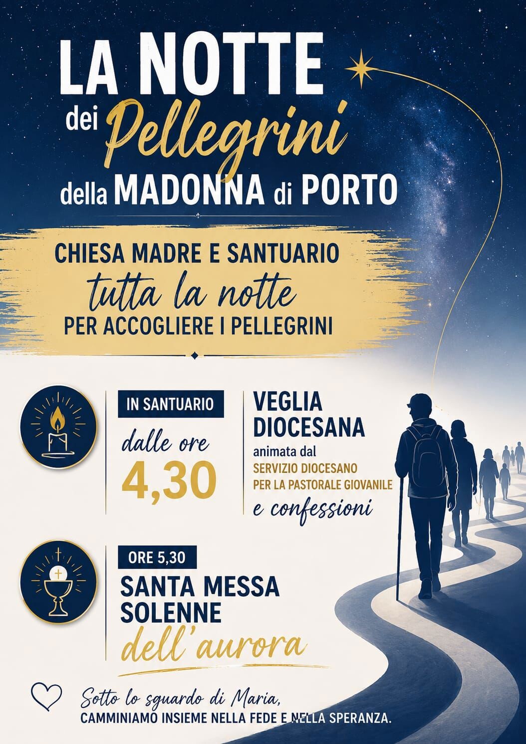 A Gimigliano si rinnova l'appuntamento con la Notte dei Pellegrini della Madonna di Porto images A Gimigliano si rinnova l'appuntamento con la Notte dei Pellegrini della Madonna di Porto