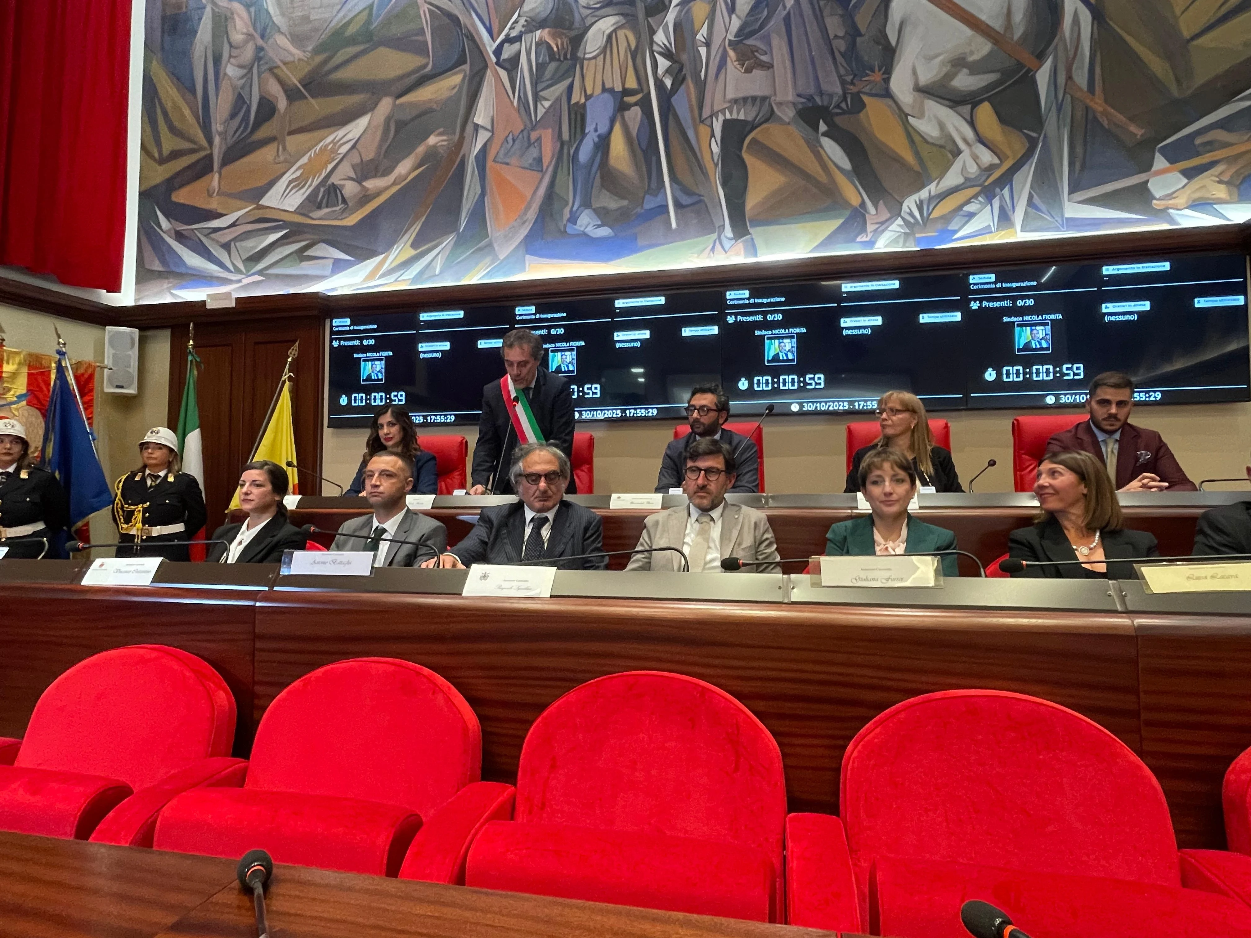 Dopo quasi 8 anni ri-aperto il tempio della democrazia di Catanzaro: inaugurata l'Aula Rossa di Palazzo De Nobili 