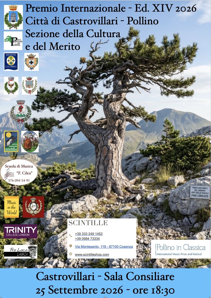 Festival “Pollino in Classica”: si apre ufficialmente la XIV edizione del Premio Internazionale Città di Castrovillari - Pollino images Festival “Pollino in Classica”: si apre ufficialmente la XIV edizione del Premio Internazionale Città di Castrovillari - Pollino