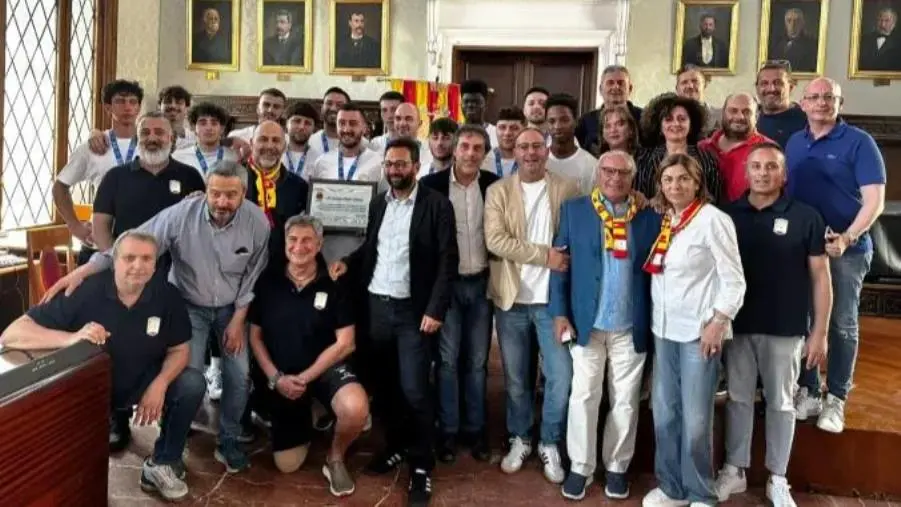 images Basket Academy Catanzaro in Serie B, squadra ricevuta oggi in comune dal sindaco Fiorita