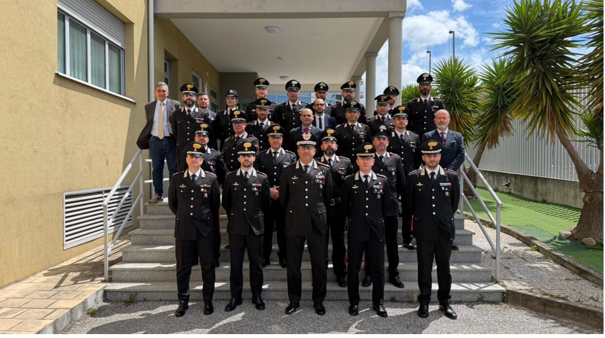 Il gen Pellegrino in visita al Gruppo carabinieri di Lamezia: massima attenzione anche al versante tirrenico della provincia images Il gen Pellegrino in visita al Gruppo carabinieri di Lamezia: massima attenzione anche al versante tirrenico della provincia
