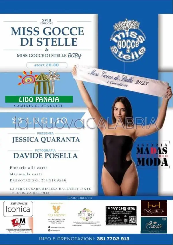 Miss Gocce di Stelle Baby fa tappa a Stalettì images Miss Gocce di Stelle Baby fa tappa a Stalettì