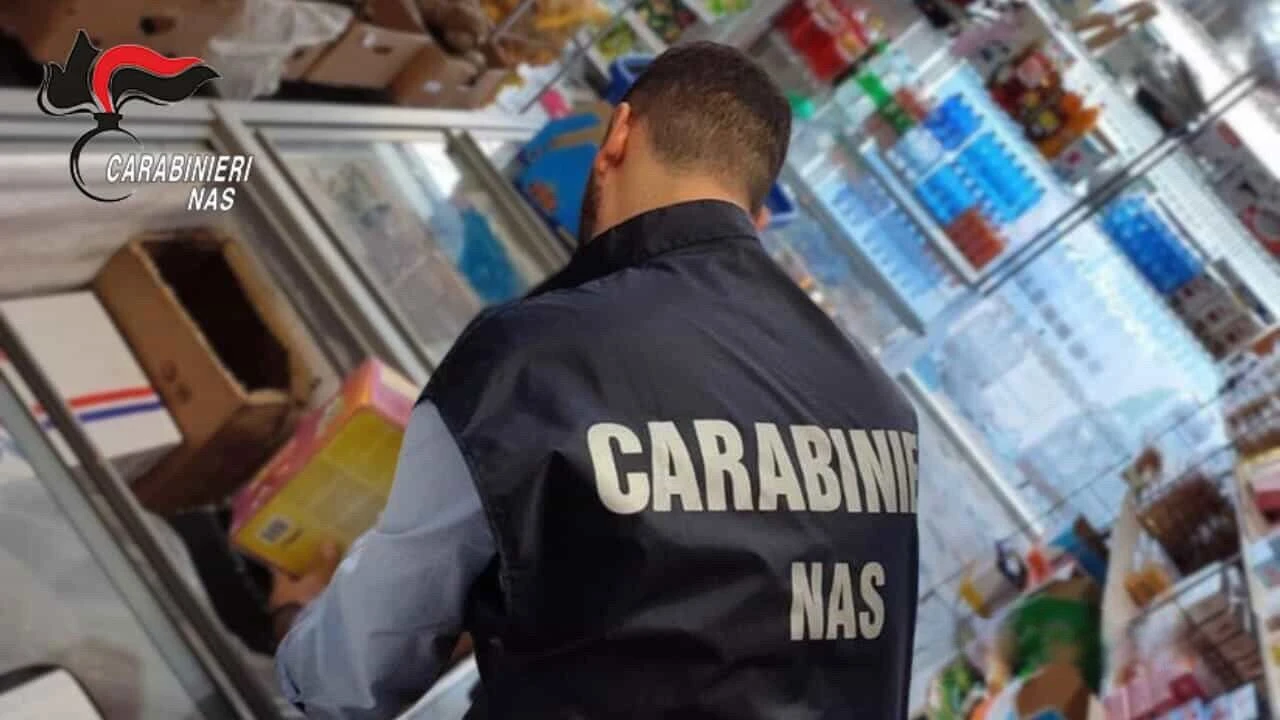 Soverato, controlli Nas in un supermercato: sequestrati oltre 500 kg di alimenti