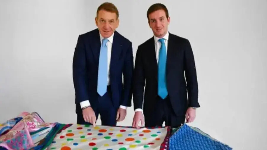 images G7, le cravatte della casa di moda vibonese Talarico in dono ai Capi di Stato e di Governo