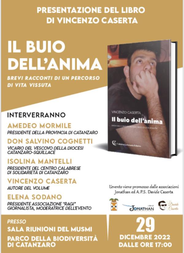 images Oggi al Musmi  la presentazione del libro “Il buio dell’anima” di Vincenzo Caserta