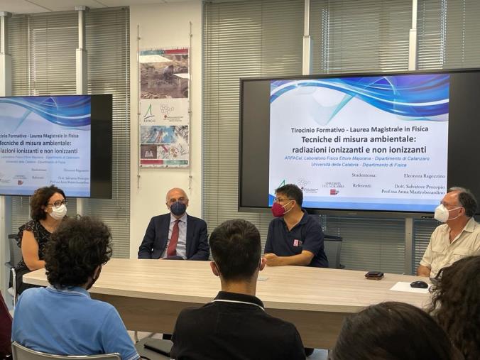 images Arpacal, dalla collaborazione con l'Unical, un tirocinio sulle "Tecniche di misura ambientale" 