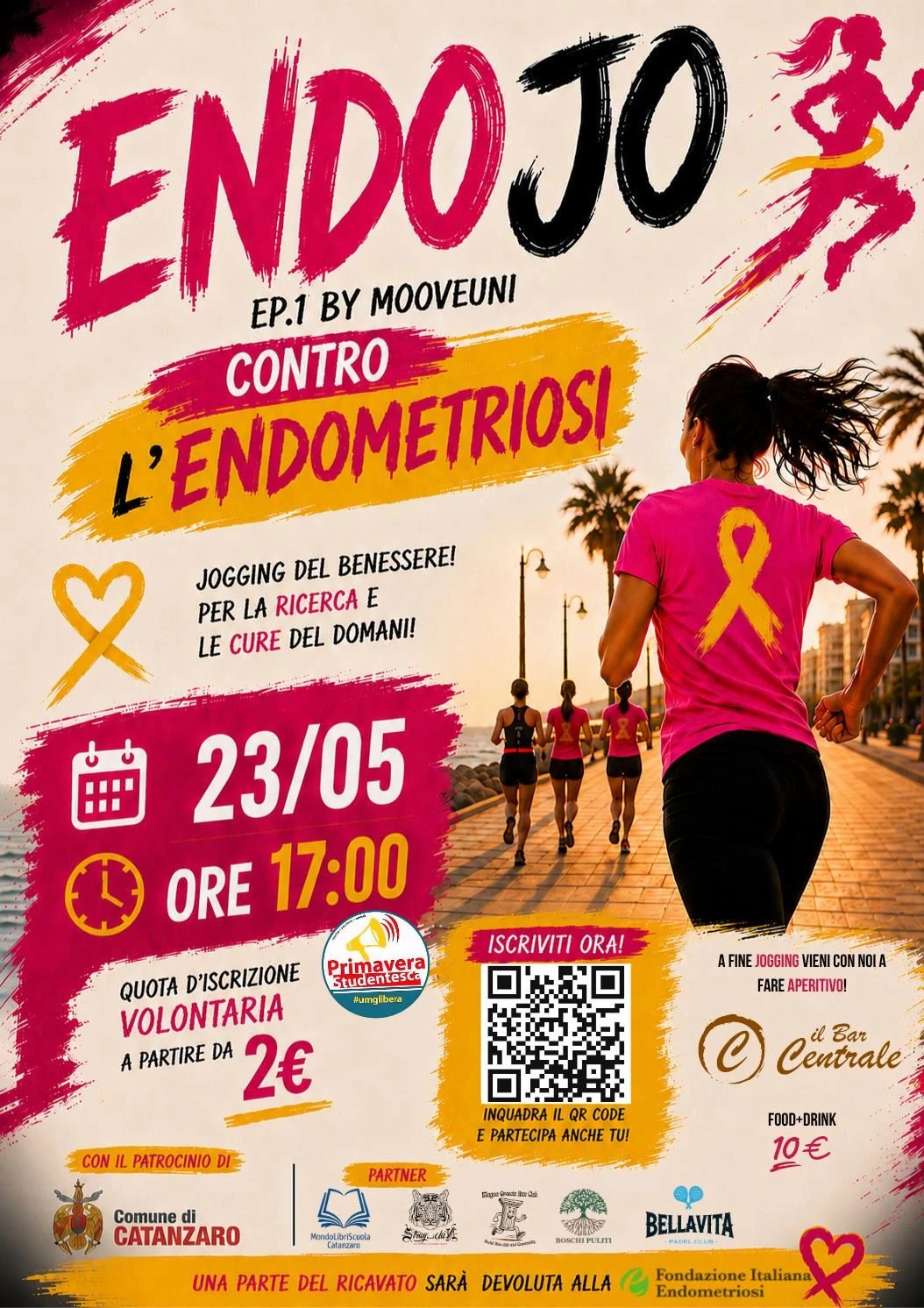 Catanzaro corre per la solidarietà, arriva “EndoJun”: sport, sensibilizzazione e beneficenza