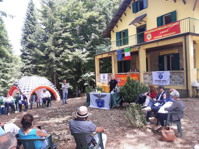 images Destinati alla “Stazione Aspromonte  “ alcuni locali di un bene consegnato al Club Alpino Italiano