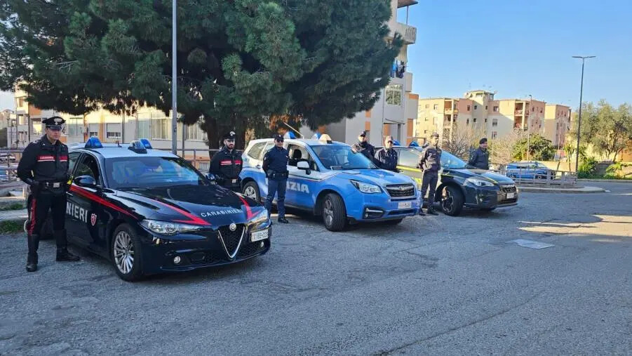 images Operazione di controllo interforze contro la criminalità nel rione Marconi di Reggio Calabria