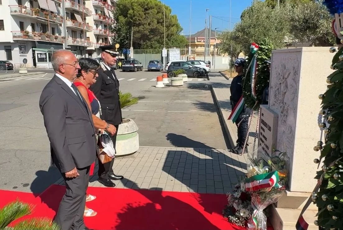 Soverato e Satriano ricordano l'Appuntato Renato Lio nel 35° anniversario della morte
