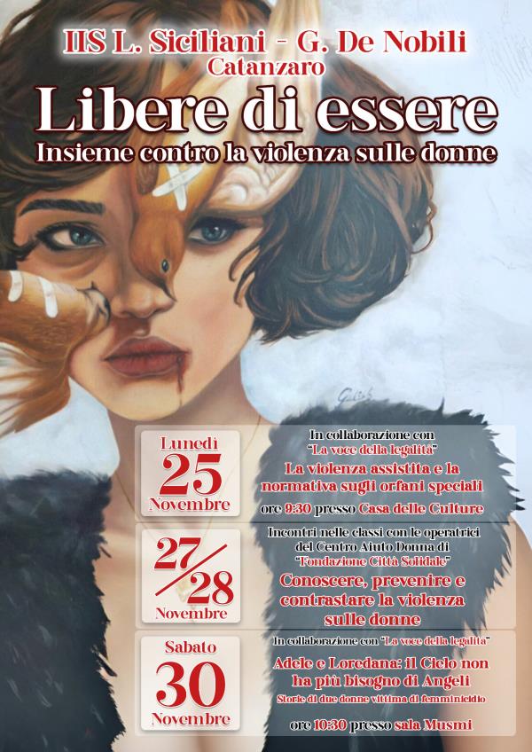 images A Catanzaro “Libere di essere”: l’istituto ‘Siciliani-De Nobili’ contro la violenza sulle donne