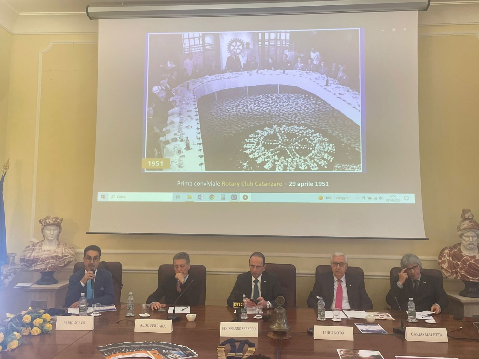 images Catanzaro, il Rotary Club inaugura il Premio “Gianni Bruni”: riconoscimento a Pietro Comito 
