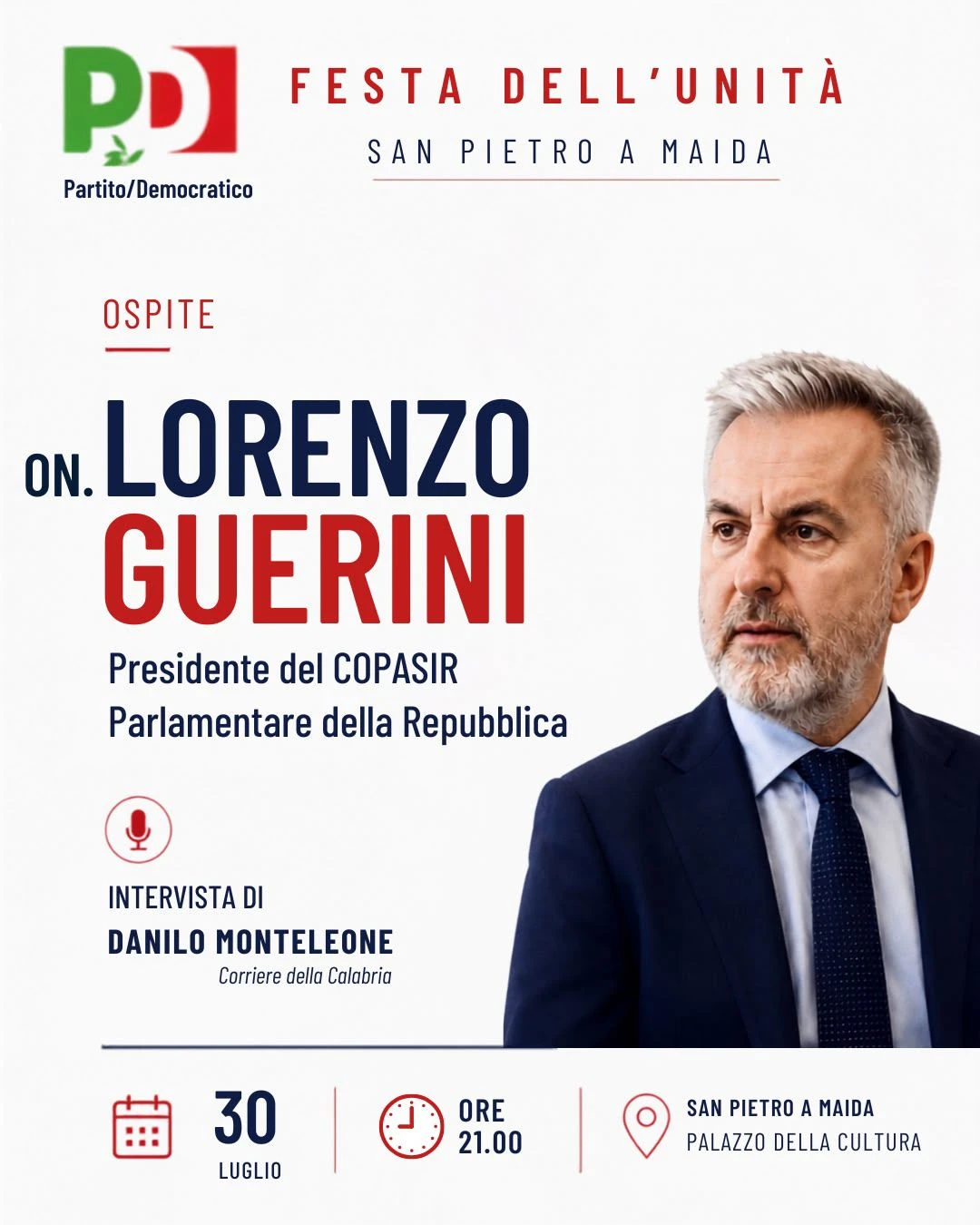Torna la tradizionale Festa dell’Unità a San Pietro a Maida 