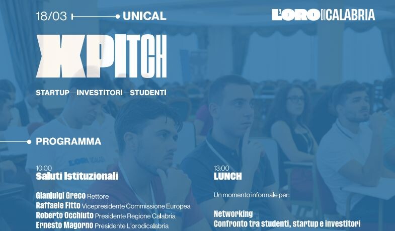 images Imprenditorialità e dialogo tra startup e investitori, Unical ospita  "X-Pitch" 