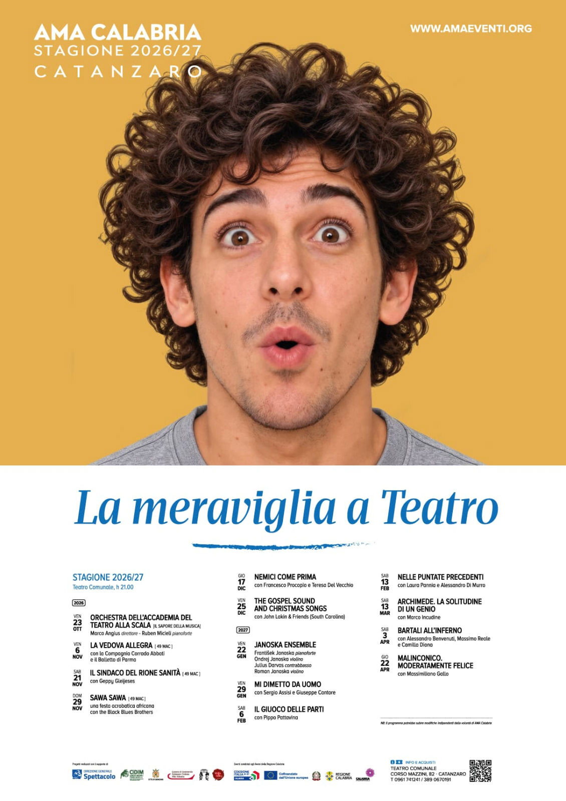 La riflessione, Costanzo: "La nuova stagione di AMA Calabria si erge come un vero e proprio manifesto di resistenza ontologica" images La riflessione, Costanzo: "La nuova stagione di AMA Calabria si erge come un vero e proprio manifesto di resistenza ontologica"