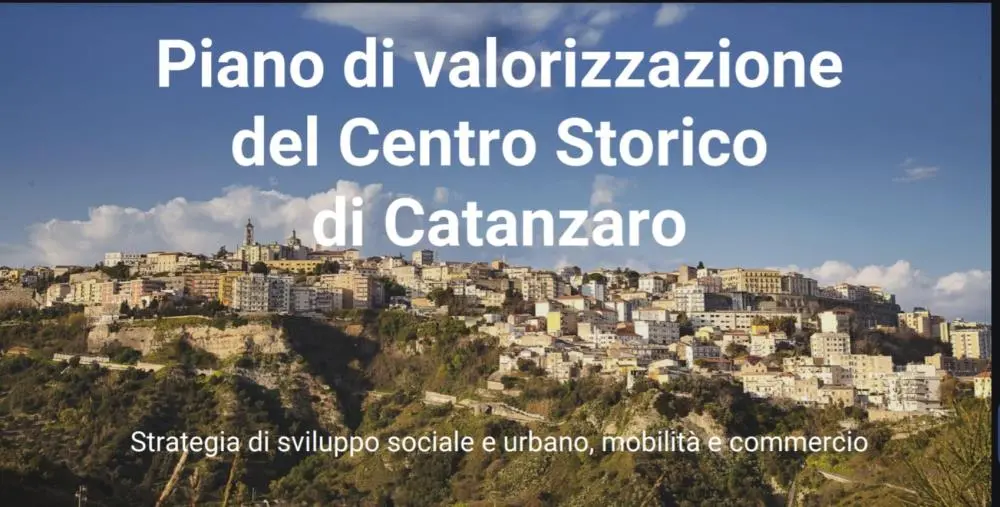 images Catanzaro, "Abbiamo un Piano per il centro storico": l'annuncio di Palaia 