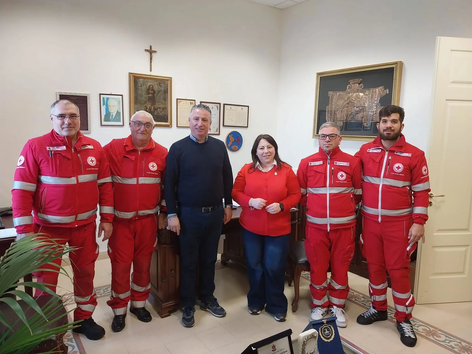 Croce Rossa Italiana a Squillace: consegnate le chiavi della nuova Unità Territoriale