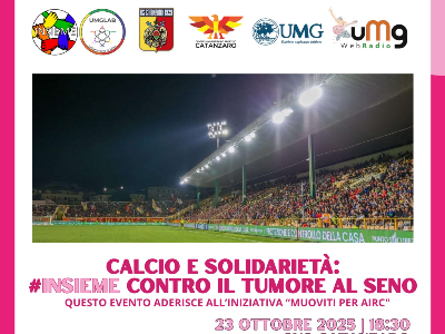 Calcio e solidarietà, all'UMG di Catanzaro un evento benefico a sostegno della ricerca AIRC 