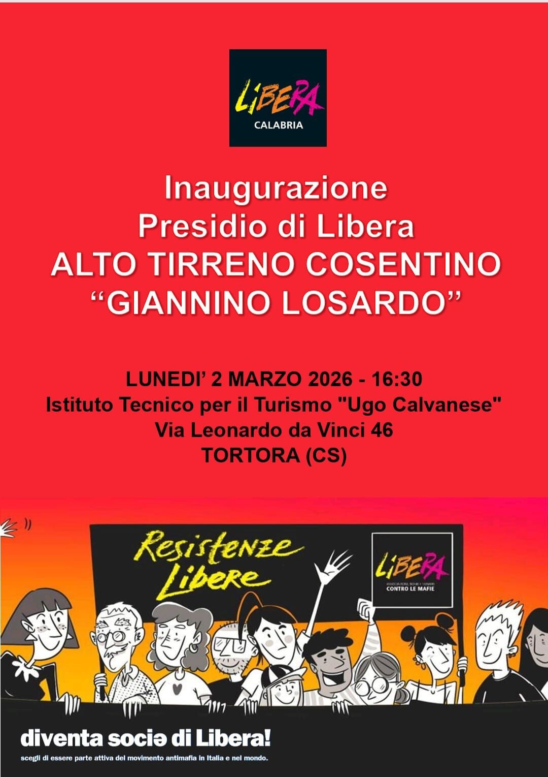 images Assemblea per la costituzione del nuovo presidio di Libera dell’Alto tirreno cosentino intitolato a “Giannino Losardo”
