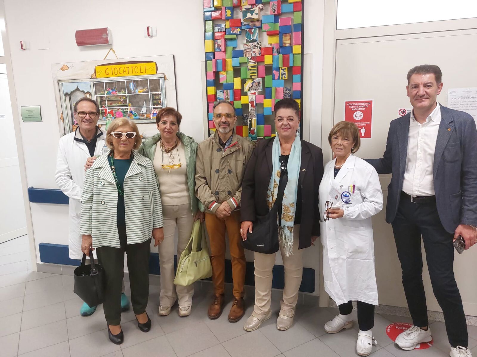 images "La città della gioia", Apollonia Nanni dona l'opera a&nbsp;Ematoncologia Pediatrica in memoria di Mazzitelli
