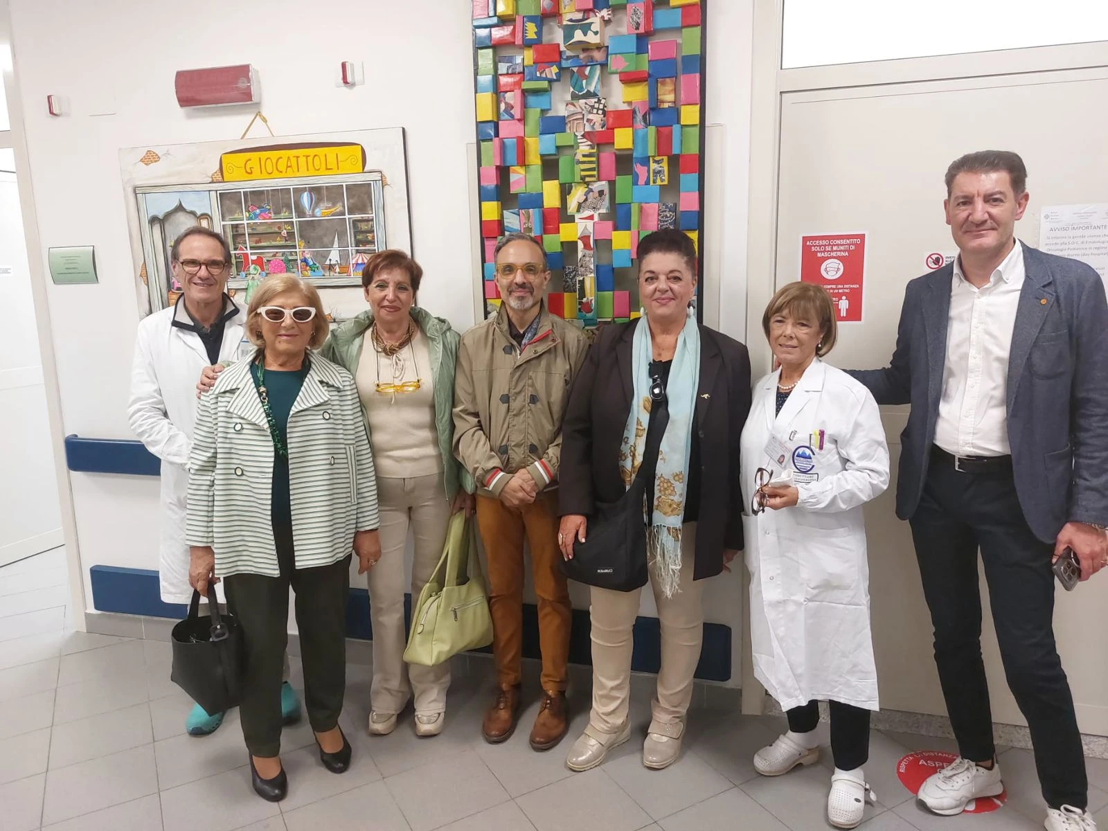 "La città della gioia", Apollonia Nanni dona l'opera a&nbsp;Ematoncologia Pediatrica in memoria di Mazzitelli