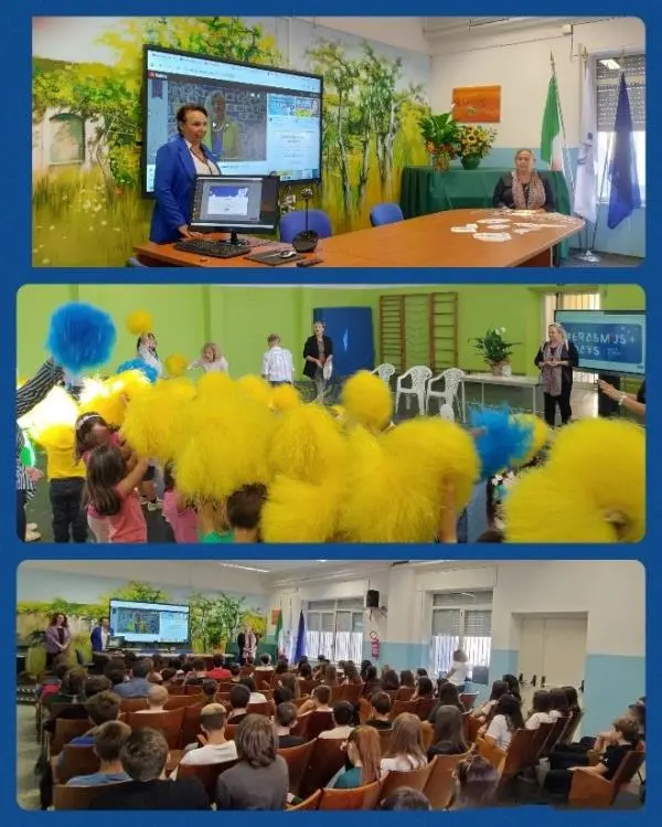 images “Uniti per celebrare i nostri valori europei”: successo per "Erasmus Days" all’I.C. Vivaldi di Catanzaro