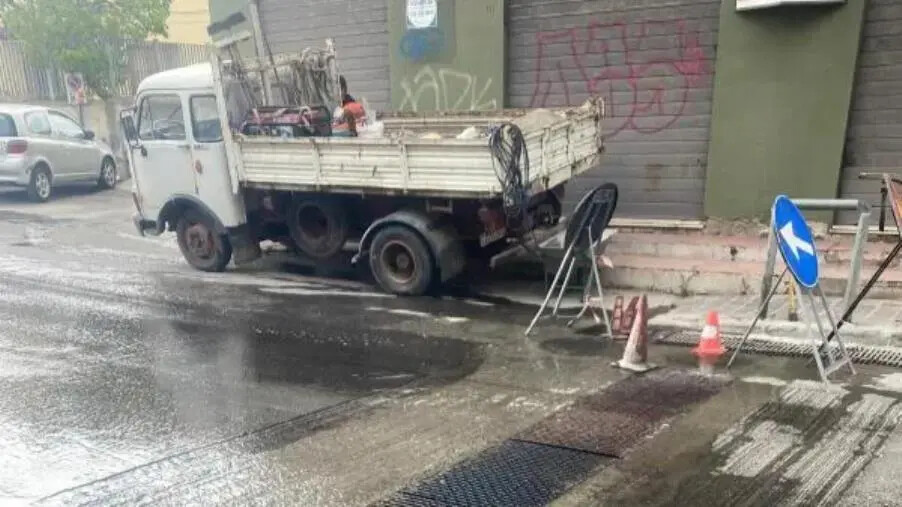 images Catanzaro, completati lavori regimazione acque all'ingresso del quartiere Lido