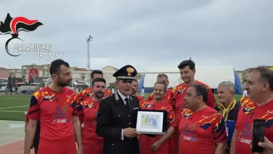 images A Crotone una partita solidale dedicata alla memoria del Colonnello Gabriele Mambor