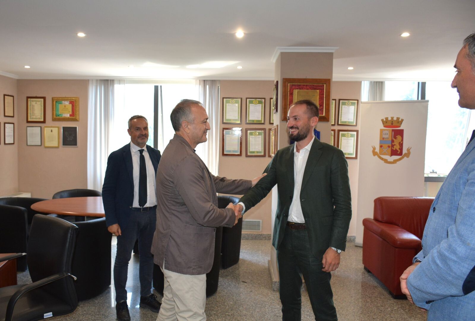 images Vibo Valentia, il commissario Gorpia saluta e di trasferisce a Parma 