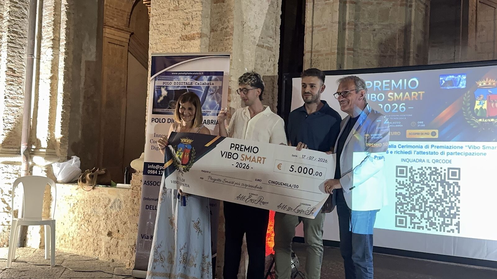 Vibo Smart 2026: trionfa la startup SEBYONE con il progetto “PERTINEO” images Vibo Smart 2026: trionfa la startup SEBYONE con il progetto “PERTINEO”