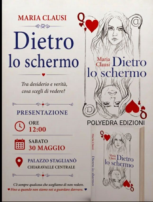images Sabato a Chiaravalle interessante evento culturale: Maria Clausi presenta "Dietro lo schermo"