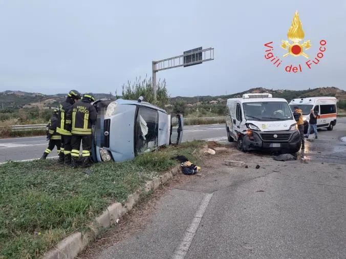 images Squillace, incidente tra due auto: un ferito in ospedale 
