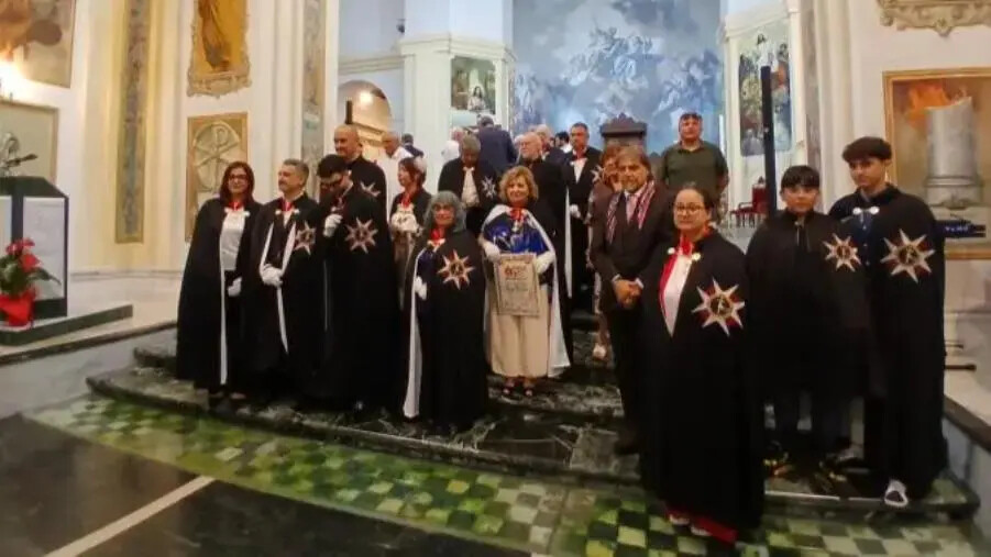 images A Squillace la cerimonia per neo-cavalieri e dame della Confederazione Cavalieri Crociati Guardiani di Pace Assisi-Malta