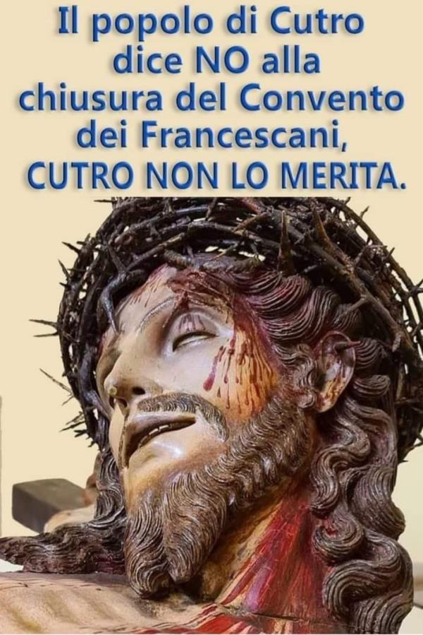 Cutro e il convento dei Francescani, un cittadino: “No alla chiusura, non lo meritiamo” images Cutro e il convento dei Francescani, un cittadino: “No alla chiusura, non lo meritiamo”