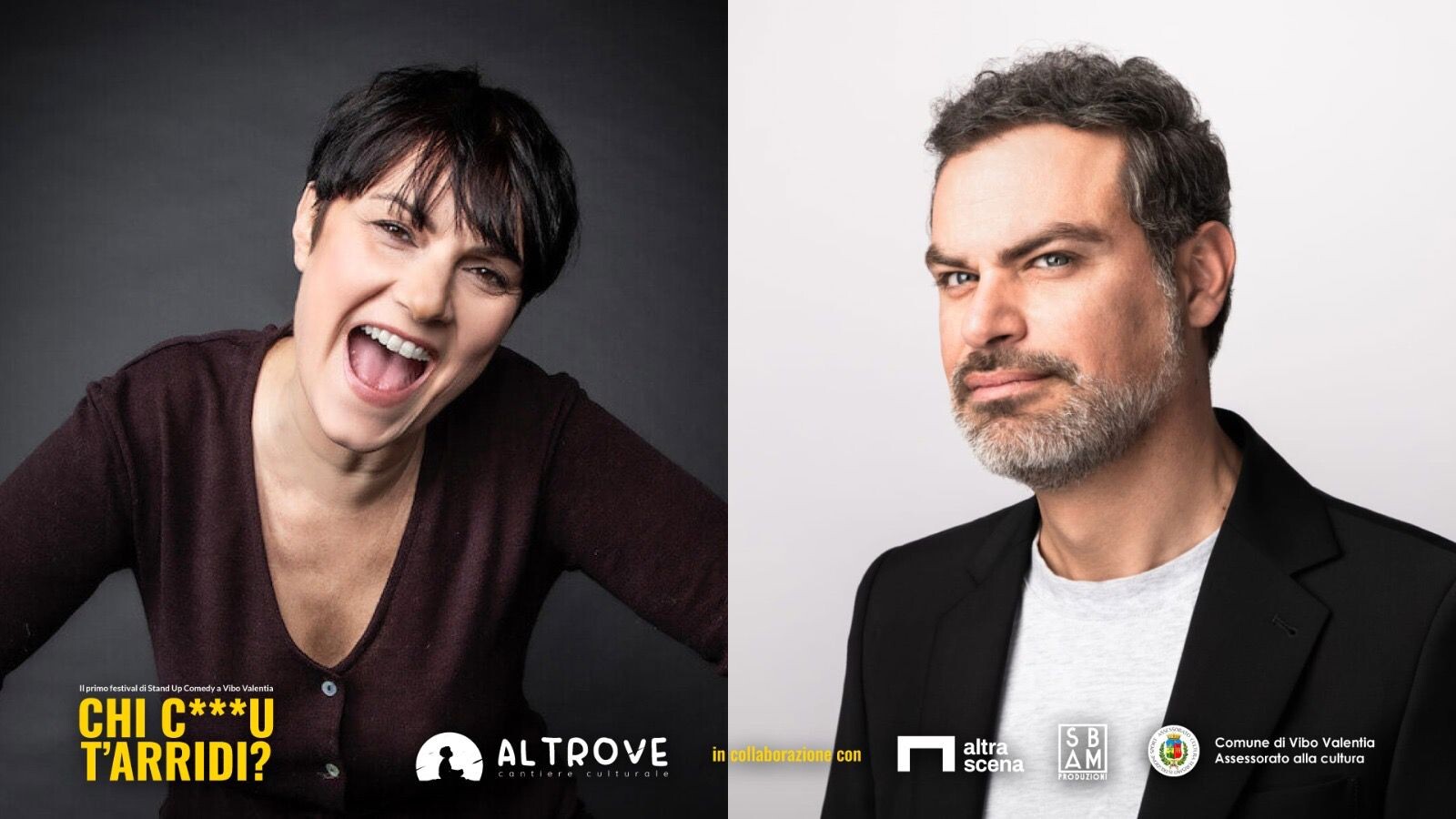 images Torna "Chi c***u t'arridi?": Vibo Marina ride con i grandi nomi della stand up comedy