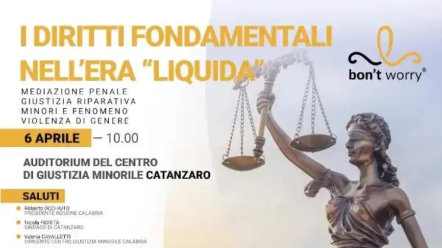 images I diritti fondamentali nell’era liquida: al Centro di Giustizia Minorile di Catanzaro il convegno di "Bon’t worry"
